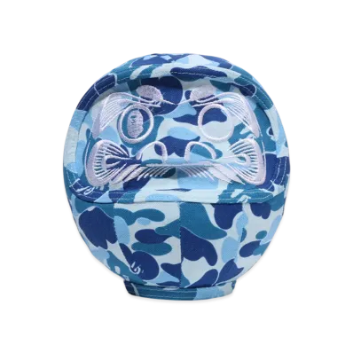 A BATHING APE x MIKAZUKISHOTEN ABC Camo Daruma "Blue"