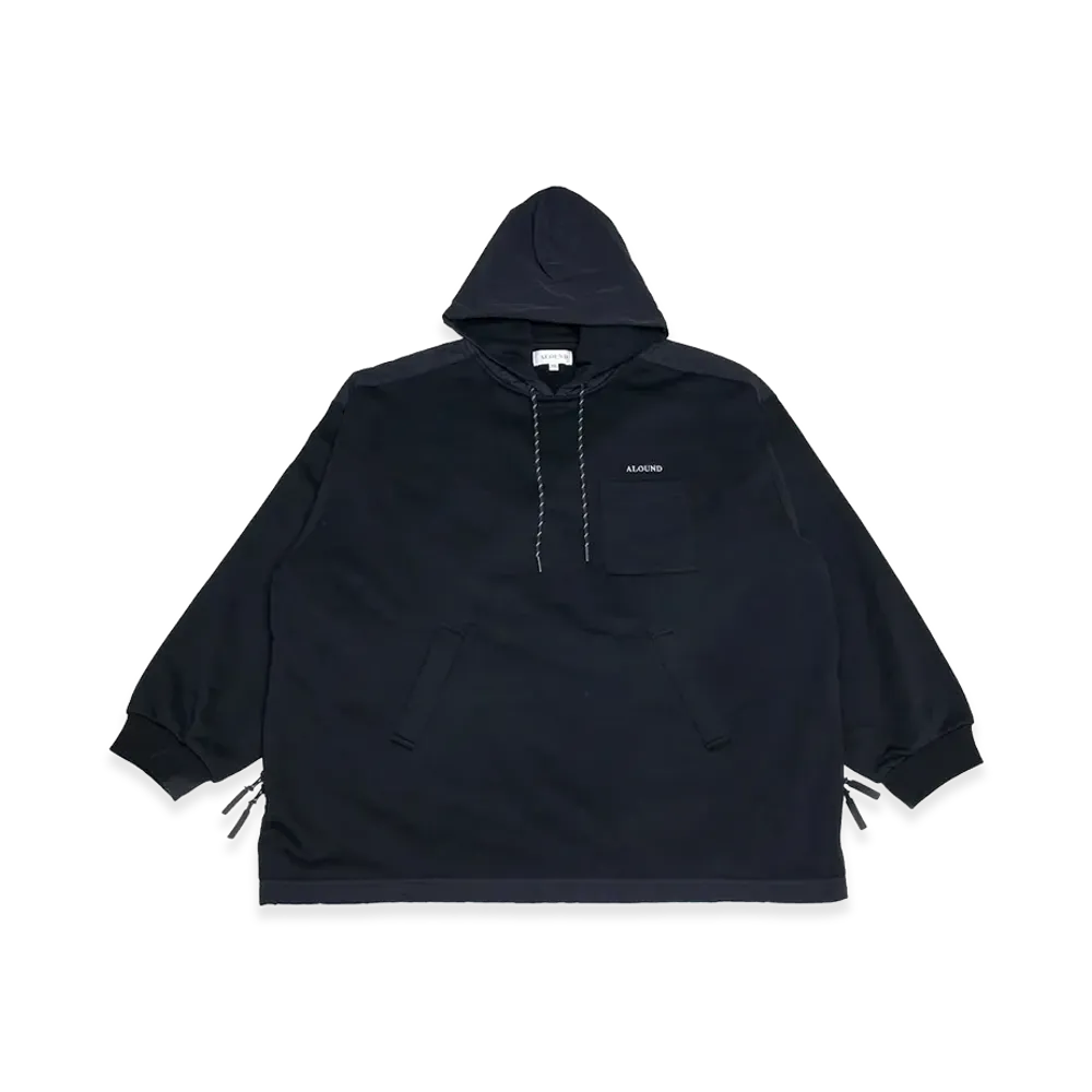 ALOUND Ventilation Sweat Hoodie "Black"
