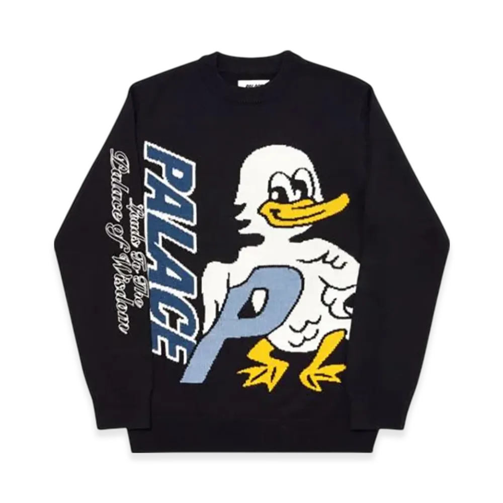 PALACE Duck Out Knit "Black"