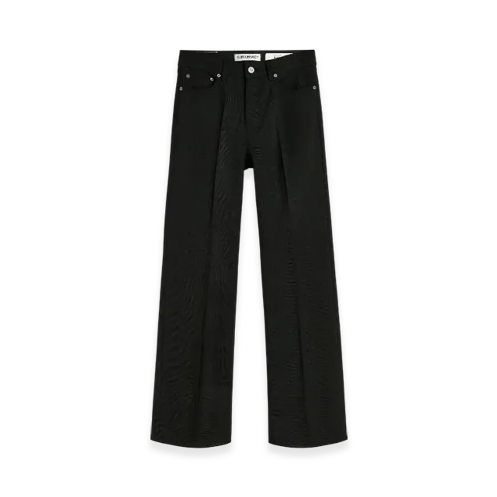OUR LEGACY Boot Cut "Black Permanent Crease"