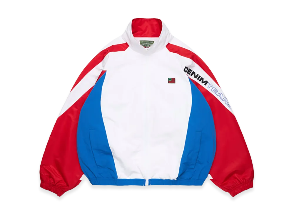 DENIM TEARS Cuba Stripe Track Jacket "Red/White/Blue"
