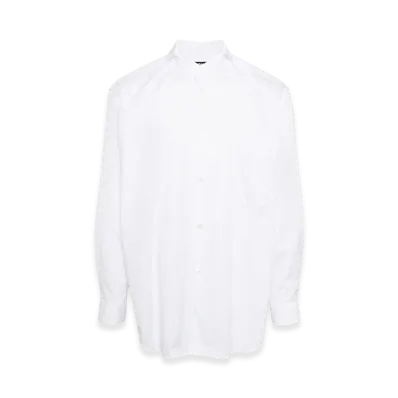 BLACK COMME des GARCONS Cotton Poplin Shirt "Red"