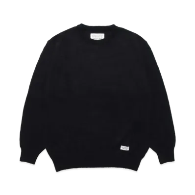 WACKO MARIA Mohair Knit Sweater "Black"