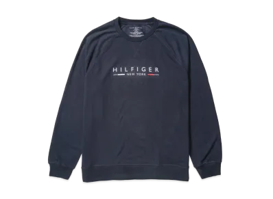 TOMMY HILFIGER Crew Neck Sweatshirt "Navy"