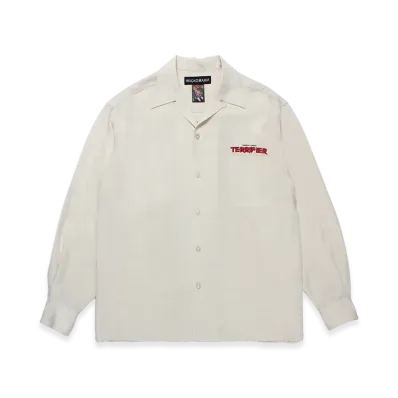 WACKO MARIA x Terrifier 50's Open Collar Shirt "Ivory"