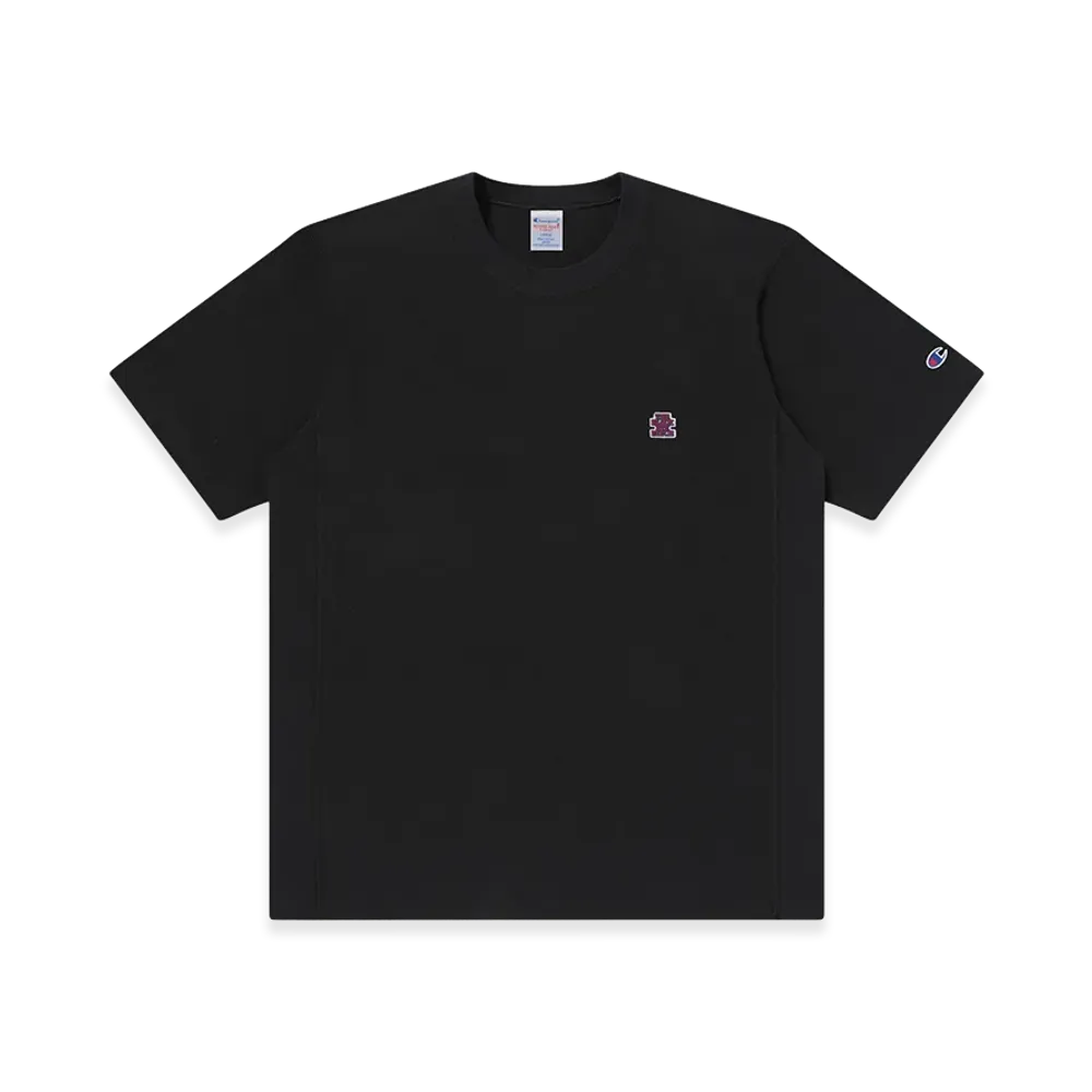 BlackEyePatch x Champion Small OG Label Reverse Weave S/S Tee "Black"