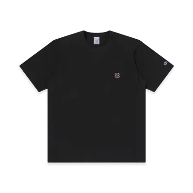 BlackEyePatch x Champion Small OG Label Reverse Weave S/S Tee "Black"