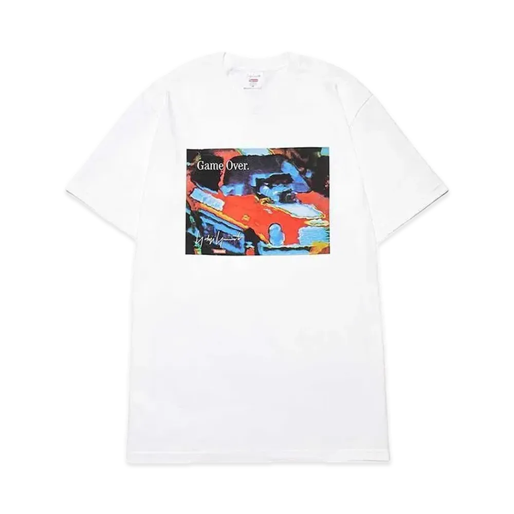 Supreme x Yohji Yamamoto Game Over Tee "White"