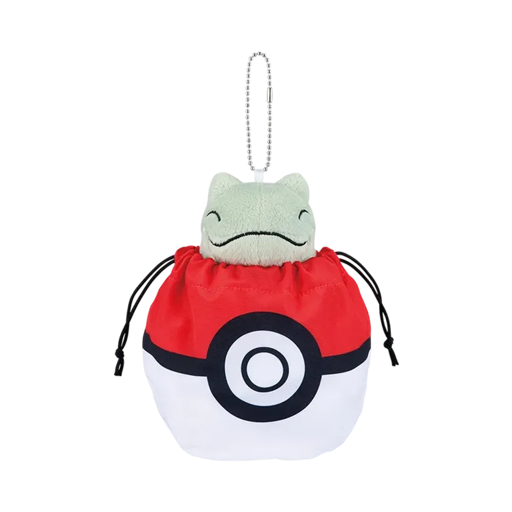 BANDAI "Ichiban Kuji" -2025 Pokemon Collection Lottery ~Let's Go for a Walk!~- E Prize Mascot in a drawstring bag Substitute