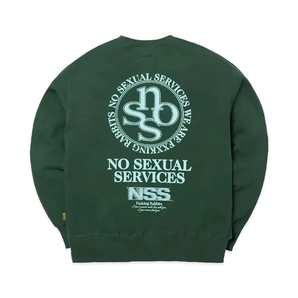 FR2 NSS Full Back Sweatshirt "Green"