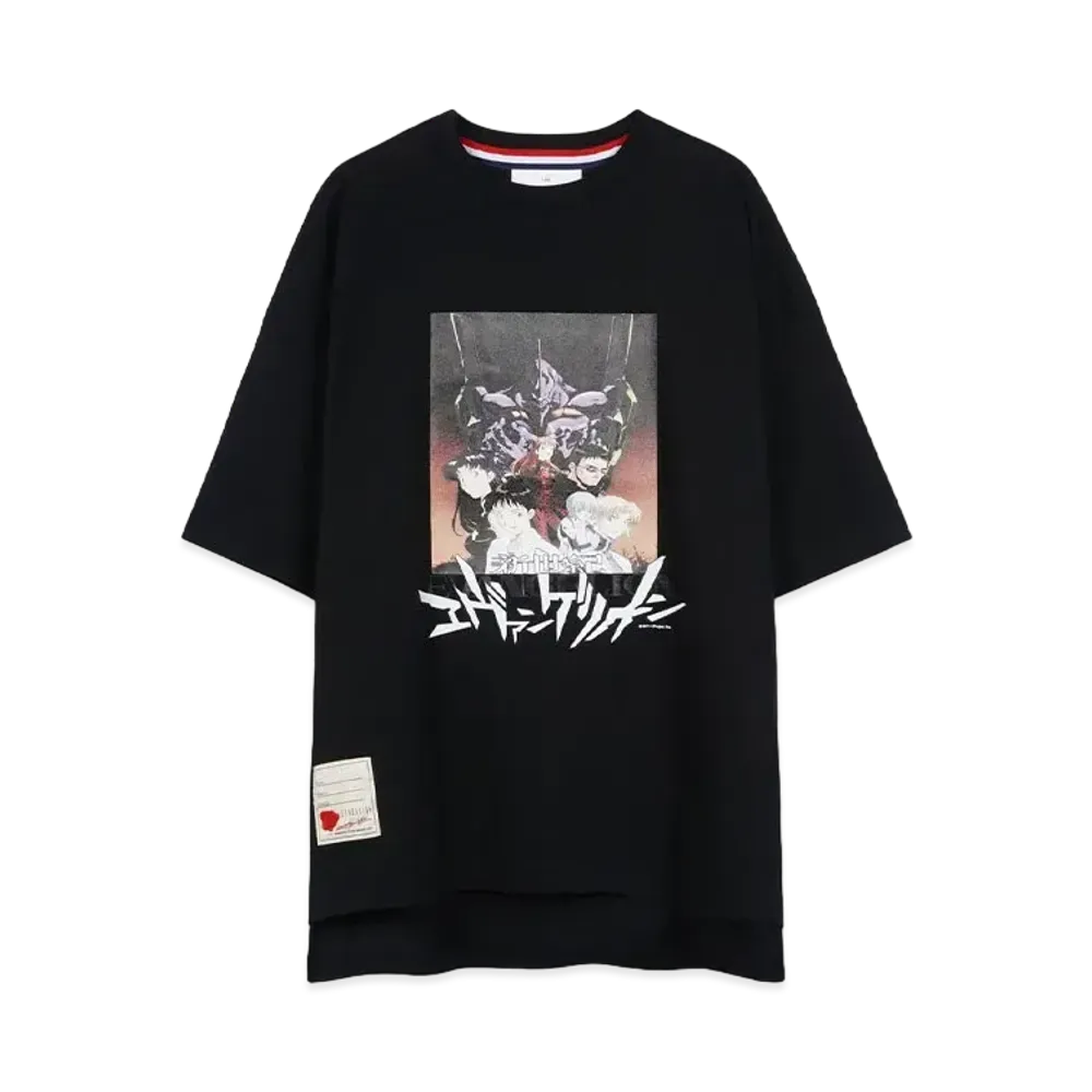 エヴァンゲリオン x SEVESKIG S/SL Tee Ver,Main visual:002 "BLACK"