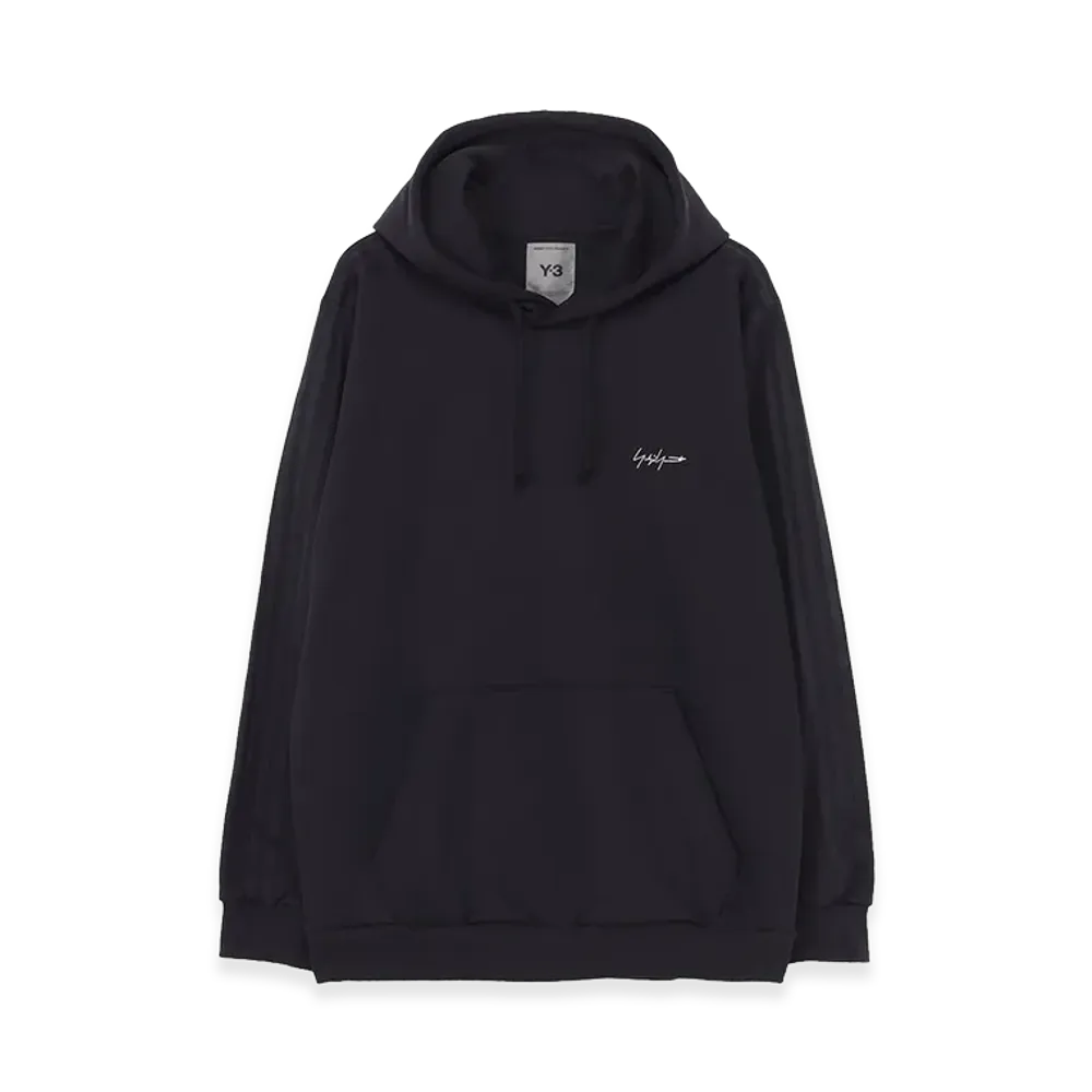 Yohji Yamamoto x Y-3 KURO 3Stripes Hoodie "Black"
