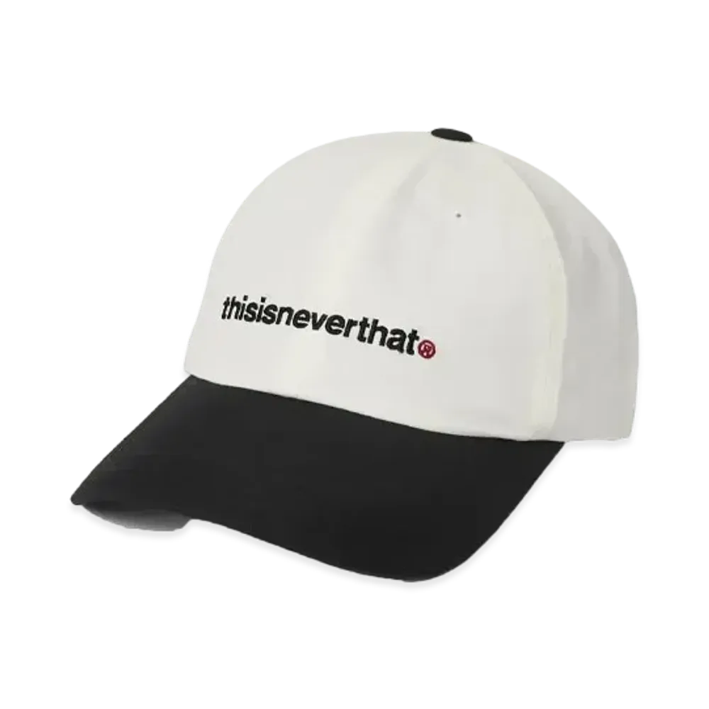 thisisneverthat Supplex® Sport T-Logo Cap "White/Black"