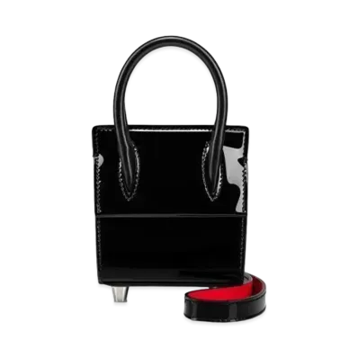 Christian Louboutin Paloma Top Handle Nano "Black"