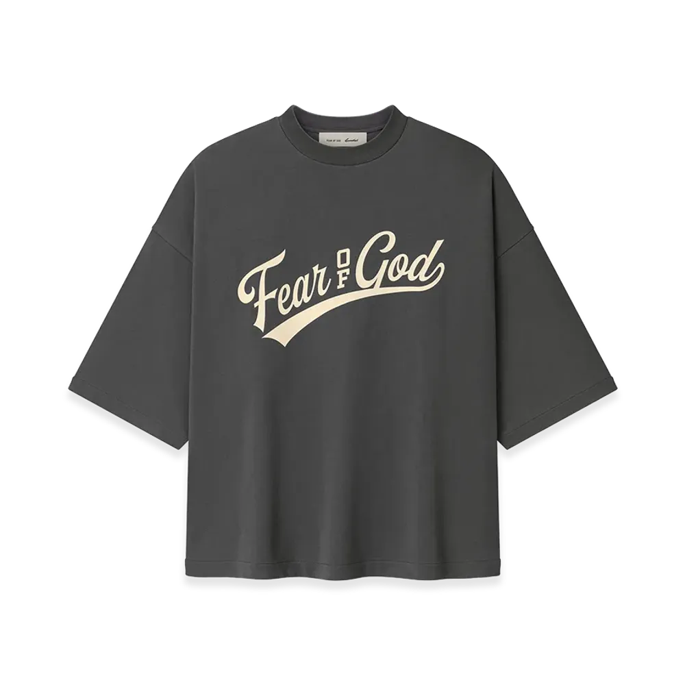 FEAR OF GOD ESSENTIALS Merch Tee Boxy Fit "Iron Grey"