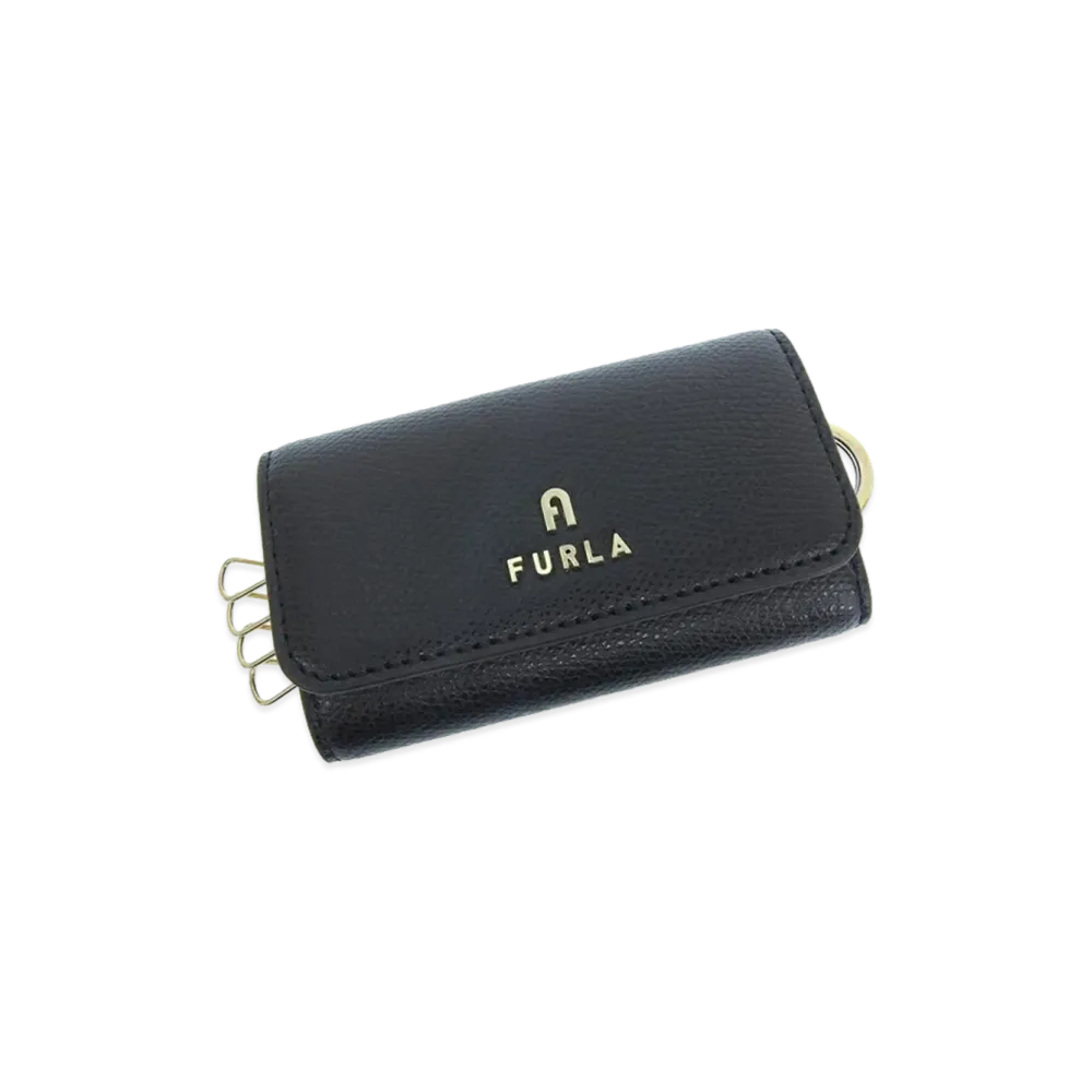 FURLA Camelia Keycase "Black"