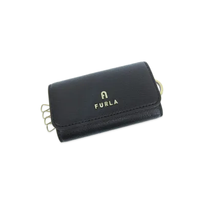 FURLA Camelia Keycase "Black"