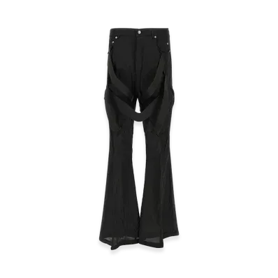 Rick Owens 'Megastrapped Bolans' Pants "Black"