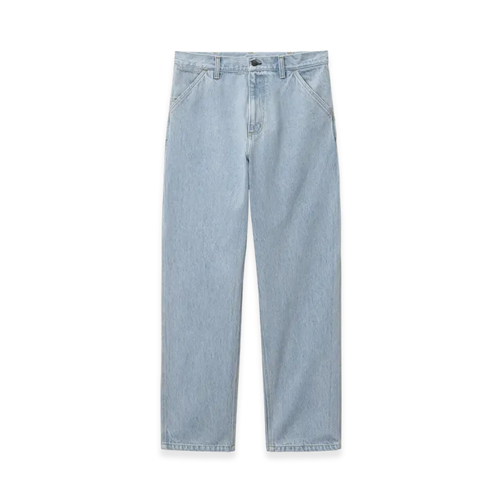Carhartt WIP Single Knee Pant "Blue (heavy stone bleached)"