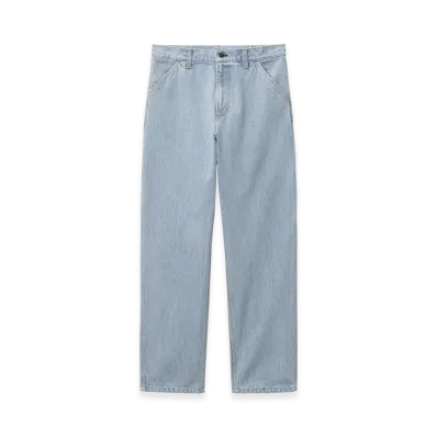 Carhartt WIP Single Knee Pant "Blue (heavy stone bleached)"