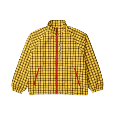 Supreme Plaid Track Jacket "Yellow"