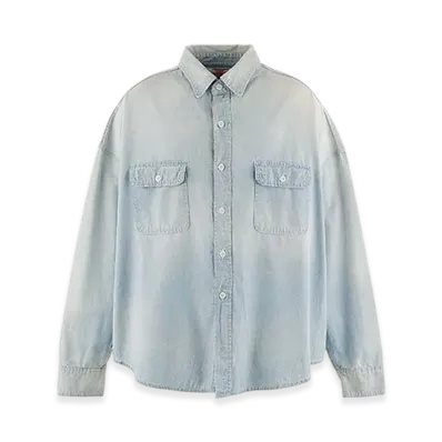 Saint Mxxxxxx Shirt Shirt "Blue"
