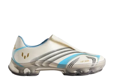 KITH × adidas F50 Inframe "Off White/Clear Blue"