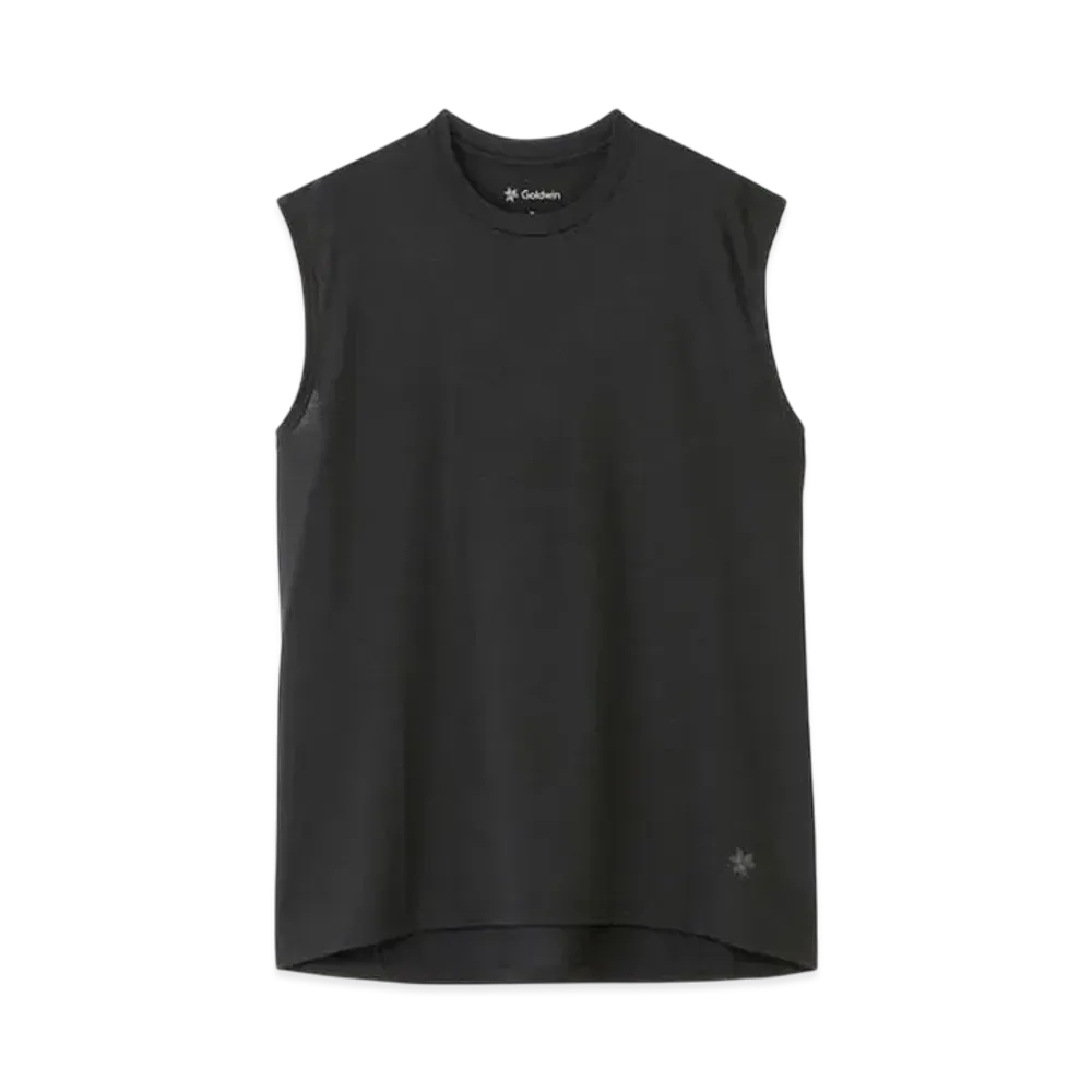 Goldwin Fast Run Wool Sleeveless (Unisex) "Black"