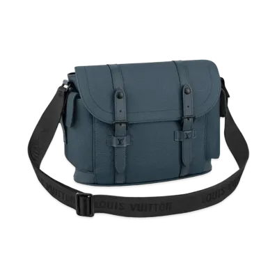Louis Vuitton Christopher Messenger Taurillon "Bleu Marine"