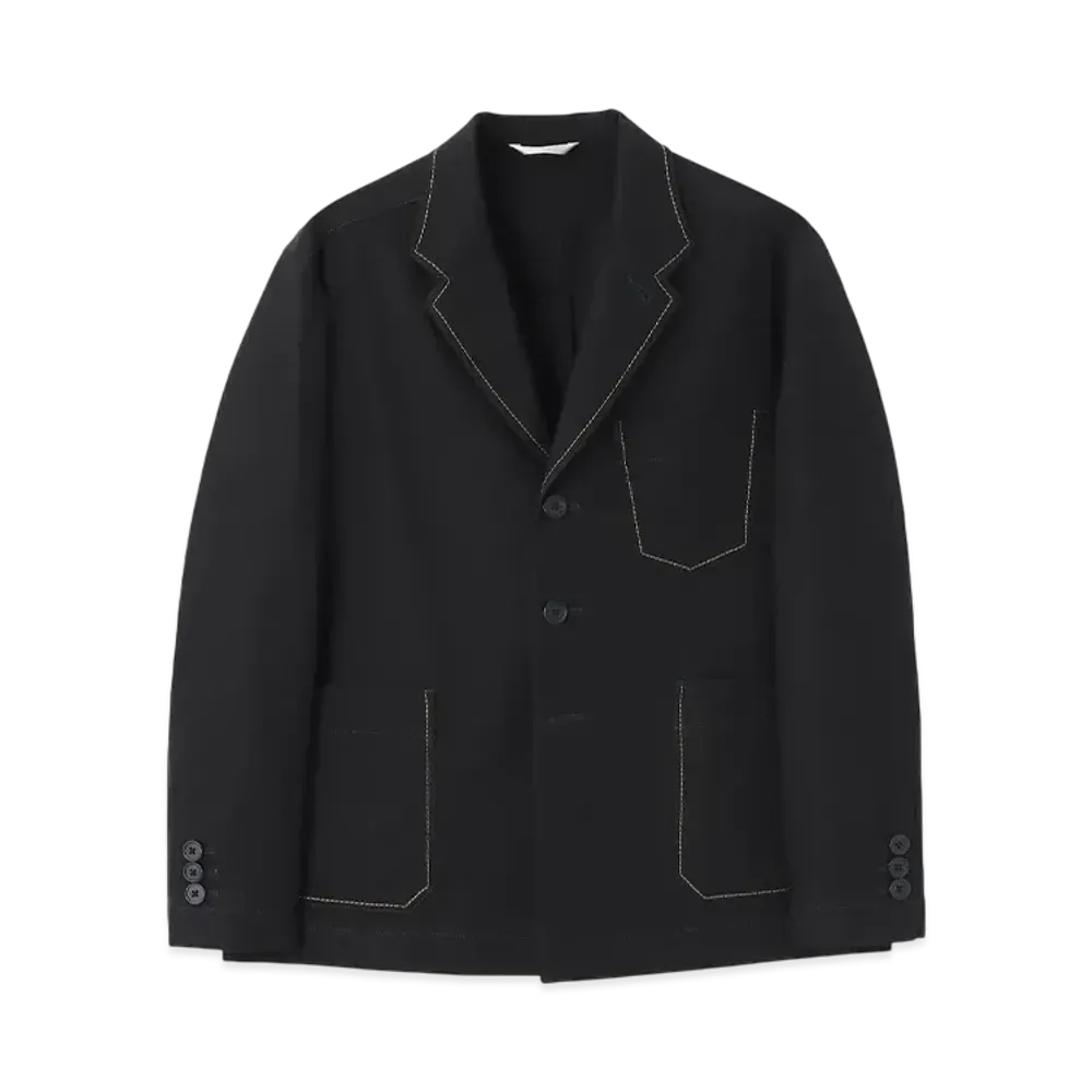 Paul Smith Embroidered Stitch Coveralls "Black"