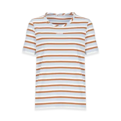 MARNI Women's Logo Patch T-Shirt "Multicolor"