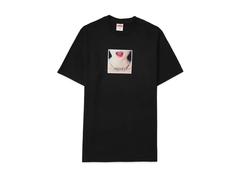 Supreme Necklace Tee "Black"