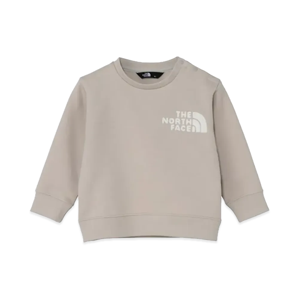 The North Face Kids Frontview Crew "Fossil Ivory"