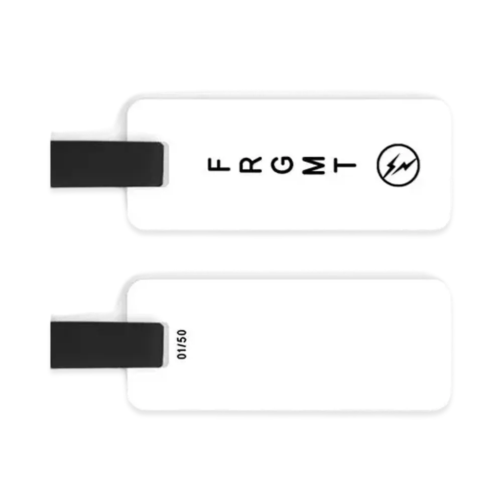 FRAGMENT CUSTOM BACK FRGMT Luggage Tag "White"