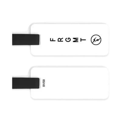 FRAGMENT CUSTOM BACK FRGMT Luggage Tag "White"