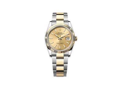 ROLEX Datejust 36 Oystersteel & Yellow Gold "Gold"