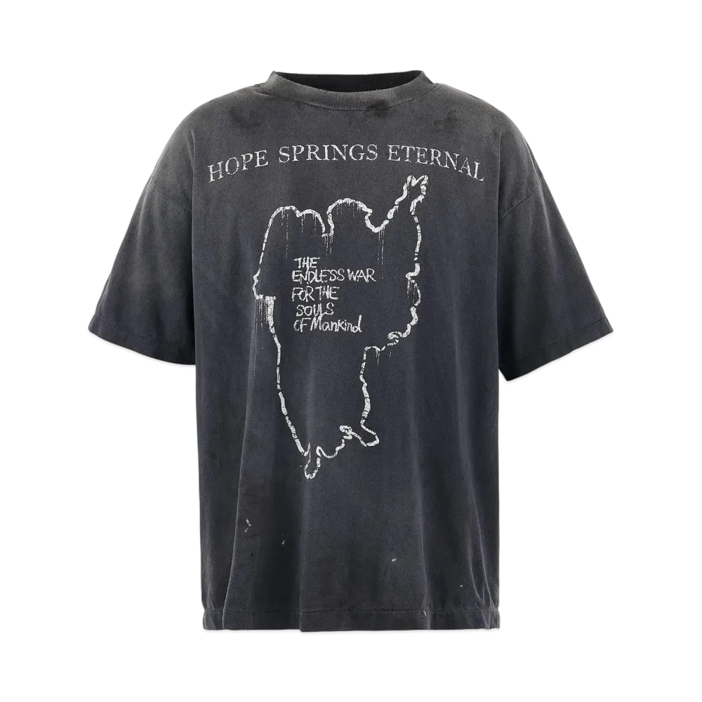 SAINT Mxxxxxx SS Tee Hope Spring "Black"