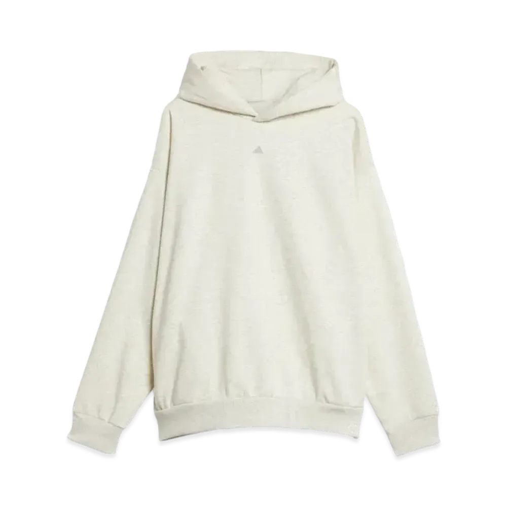 adidas One Basketball Fleece Hoodie "Cream White Melange"
