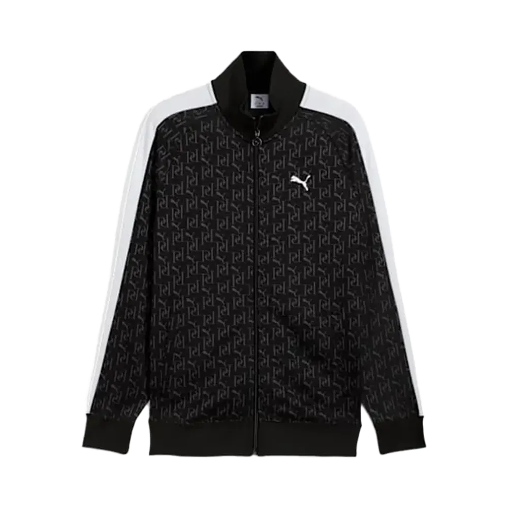 PUMA Men's T7 AOP Track Jacket "Puma Black"
