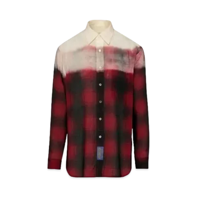 Maison Margiela Pendleton Contrast Shirt "Red/Black"