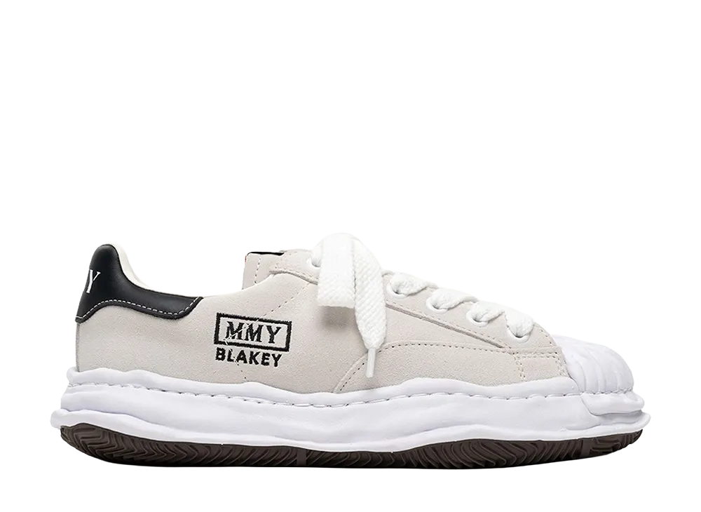 Maison MIHARA YASUHIRO BLAKEY OG Sole Suede Low-top Sneakers "White"