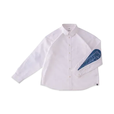 visvim ALBACORE GARUDA SHIRT L/S "White"