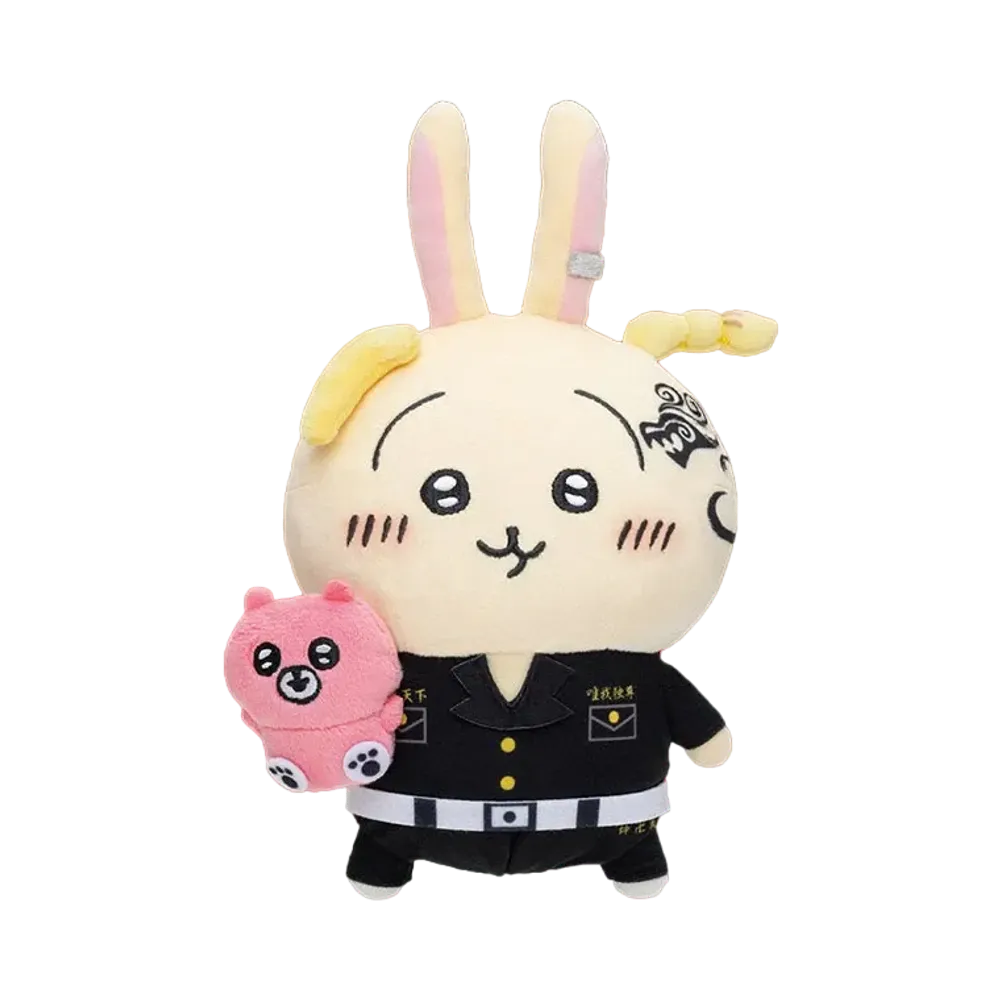 Gray Parka Service -Chiikawa- Chikawa/Tokyo Revengers Collaboration Plush (Usagi)