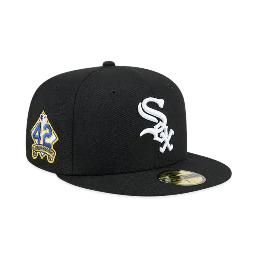 NEW ERA 59Fifty Jackie Robinson Day 2025 Chicago White Sox "Black"