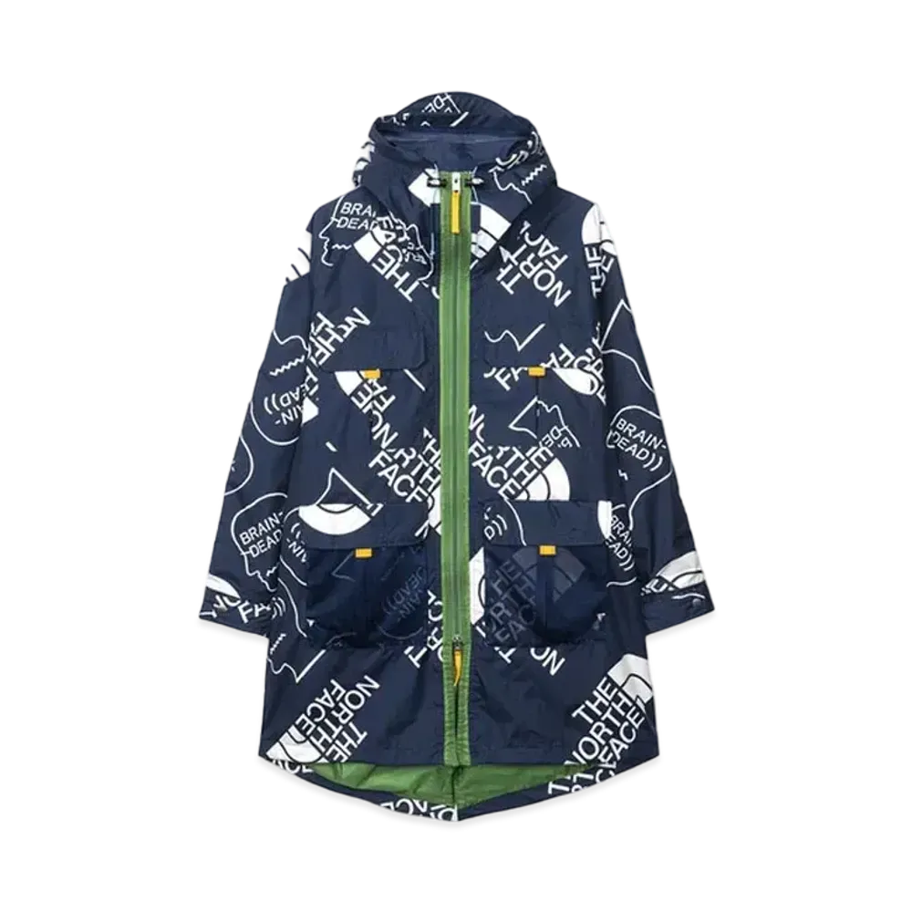 The North Face x Brain Dead 76 Oversized Mountain Parka "Navy"