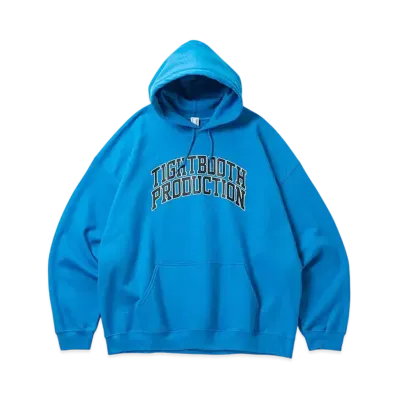 TIGHTBOOTH College Hooded Sweat Shirt "Blue"