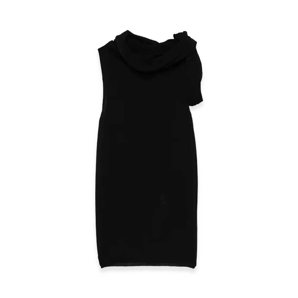 Rick Owens Women's Wool Jersey Top "Black"