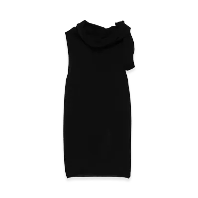 Rick Owens Women's Wool Jersey Top "Black"