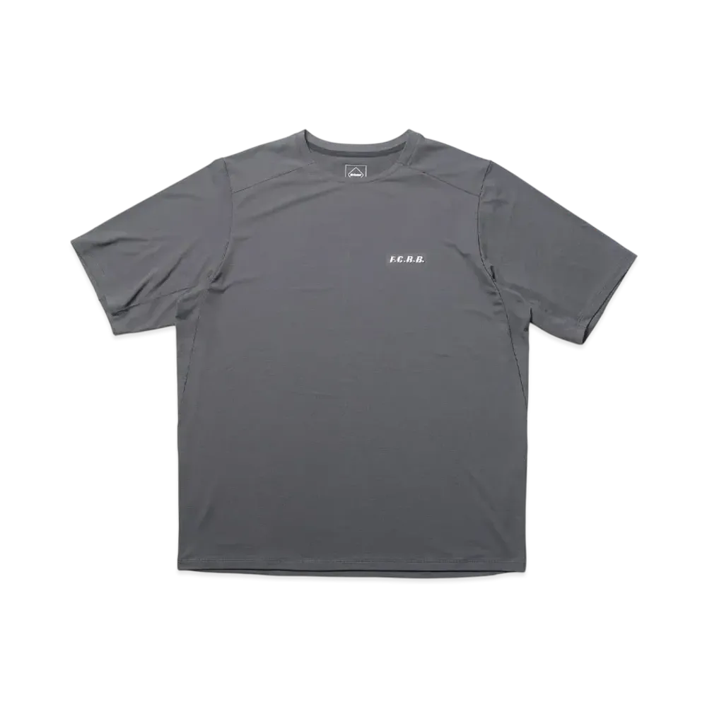 F.C.Real Bristol Tech S/S Trail Top "Gray"