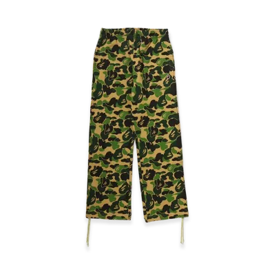 A BATHING APE ABC Camo One Point Relaxed Fit Sweatpants "Green"